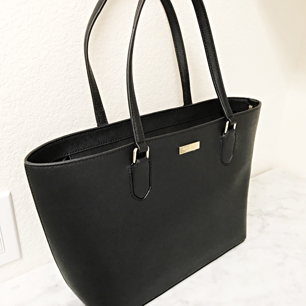 KATE SPADE BLACK TOTE BAG - Picture 4 of 6